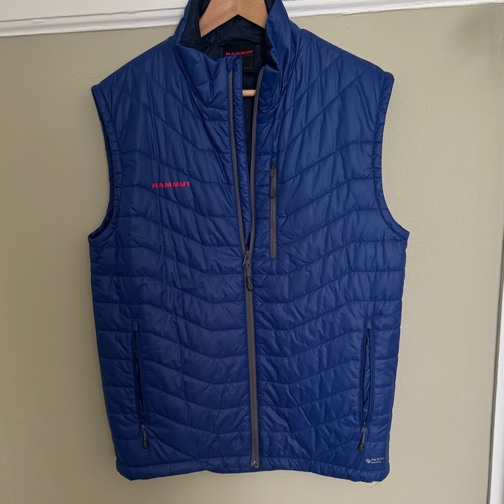 Mammut Men's Blue Puffer Vest